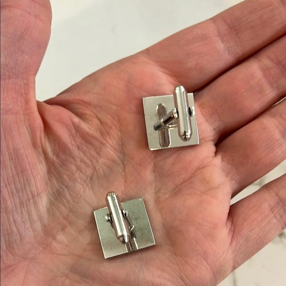 Silver Heart Cufflinks